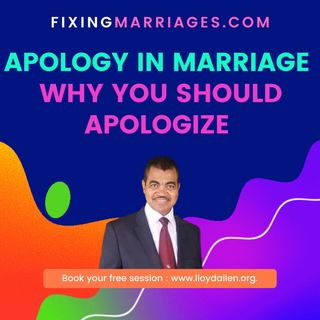 Episode 1: Apology in Marriage