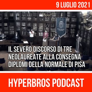 Il discorso delle tre neolaureate contestatrici alla Cerimonia diplomi Normale di Pisa