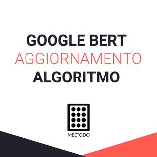 GOOGLE BERT aggiornamento dell'algoritmo cosa cambia nell'indicizzazione?