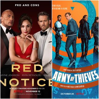 Damn You Hollywood: Red Notice and Army of Thieves