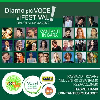 Diamo più voce al Festival: i cantanti in gara a Sanremo - clicca PLAY e ascolta l'articolo