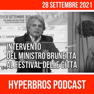 Festival delle Città, intervento del ministro Brunetta