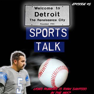 Detroit Tigers Split Double Header... Lions Cut A Kicker Is Ryan Santosa and His Luxurious Stache Coming Home?Podcast Update (#6)