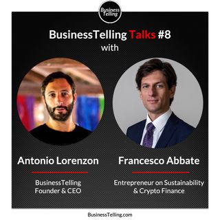 8 - Talk with Francesco Abbate - Entrepreneur in Sustainability and Crypto Finance