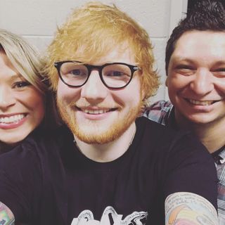 Yes, my voice cracked while meeting Ed Sheeran.