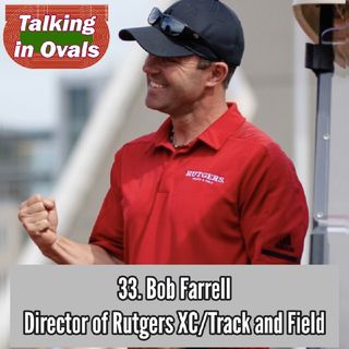 33 Bob Farrell, Director of Rutgers XC/Track and Field
