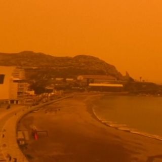 Pulviscolo di sabbia del Sahara sui cieli europei e veneti, ma nel Nordest senza pioggia