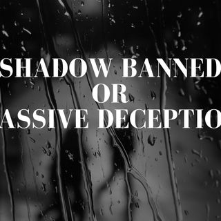 Shadow Banned or Massive Deception