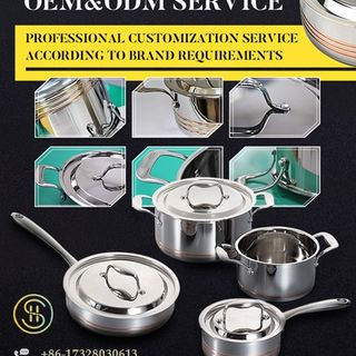 All Clad Stainless Steel Cookware Set