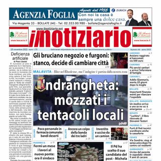 'Ndrangheta decimata - Prima Pagina Il Notiziario di venerdì 25 novembre 2022