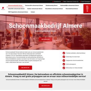 Schoonmaakbedrijf Almere