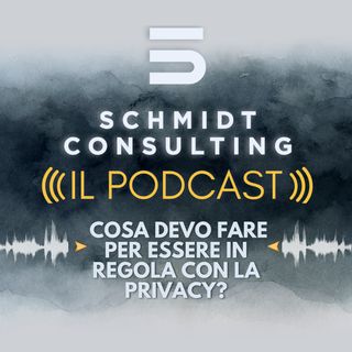 Cosa devo fare per essere in regola con la privacy?