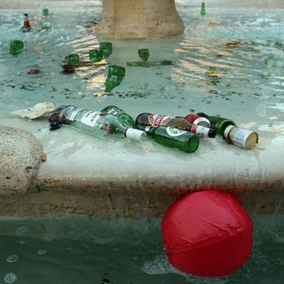 Rally a Trinità dei Monti, tuffi urbani: sfregio a città
