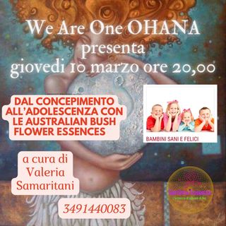 La Felicità in un Fiore con Valeria Samaritani in collaborazione con We are one Hoana
