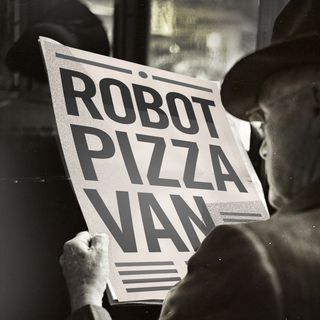 Robot Pizza Van, Funny News