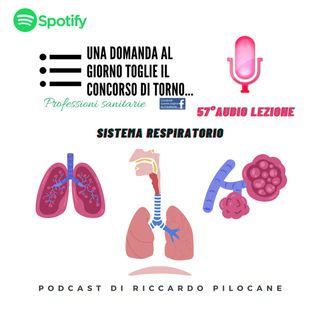 57° audio lezione Apparato Respiratorio