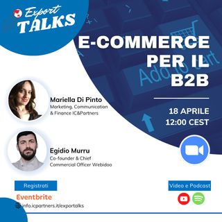 Export Talks-E-Commerce per il B2B