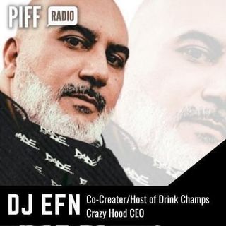 DJ EFN of #DrinkChamps live on #PiffRadio ‼️