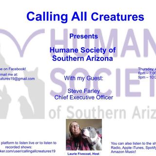 Calling All Creatures Presents The Humane Society of Southern Arizona