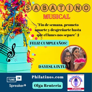 SABATINO MUSICAL FELIZ CUMPLEAÑOS DAYE!