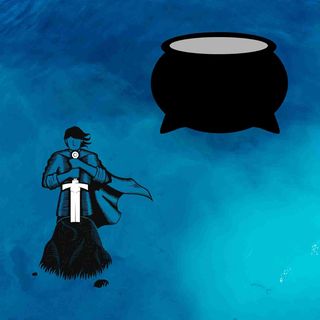 Inner Earth Oceans and the Cauldron of Immortality
