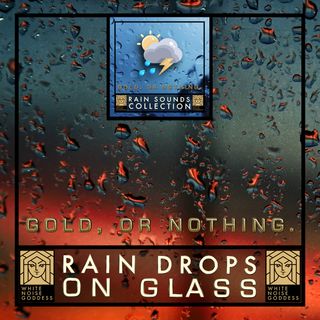 Rain Drops On Glass Sound | Relaxing Rain Ambience