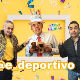 Feliz Cumpleaños Pepe Segarra! te desea Espacio Deportivo de la Tarde 26 de Octubre 2021