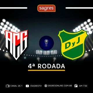Sul-Americana 2022 #04 - Atlético-GO 3x1 Defensa y Justicia, com Edmilson Almeida