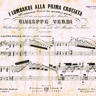 La Mattina all'Opera Buongiorno con I Lombardi alla prima Crociata