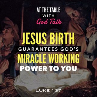 Jesus’ Birth Guarantees God’s Miracle Working Power to You