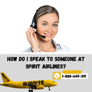 How do I speak to someone at Spirit Airlines?