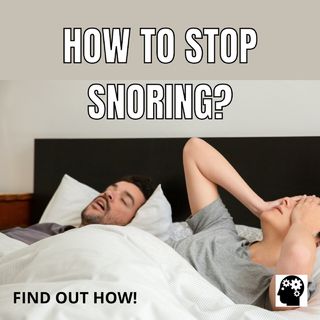 How can you stop snoring?