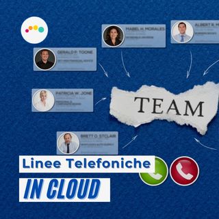 152 👉 Linee telefoniche nel Cloud in un ufficio tra le 6 e le 10 postazioni