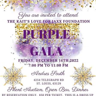 Kait's Love For Jaxx Foundation Purple Gala