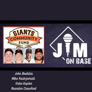 127. Jr Giants Glove Drive with John Brebbia, Mike Yastrzemski, Gabe Kapler & Brandon Crawford