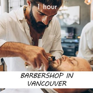 Barbershop in Vancouver | 1 hour HAIRDRESSER Sound Podcast | White Noise | ASMR sounds for deep Sleep | Relax | Meditation | Colicky