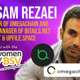 59. Maysem Rezaei Co-Founder of Omegchain -Product Manager of Bitails - Upfiles
