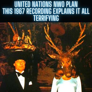 United Nations NWO PLAN This 1967 Recording Explains It All TERRIFYING