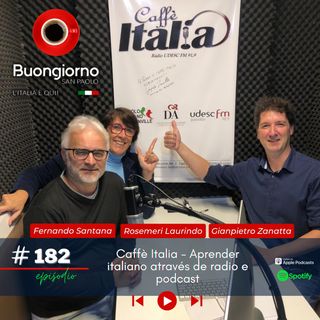 #182 Caffè Italia - aprender o italiano através de rádio e podcast