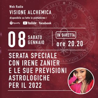 IRENE ZANIER e le PREVISIONI ASTROLOGICHE PER IL 2022
