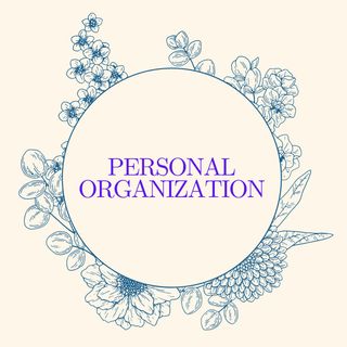 Personal Organization