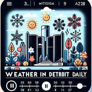 04-18-2024 - Today's Weather in Detroit