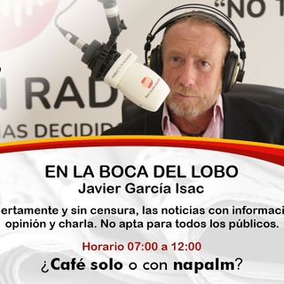 Tertulia del día 04 /03/2022: En La Boca del Lobo con Javier García Isac