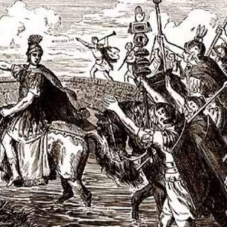 Julio César y el paso por el Rubicón