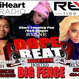 Ryane Corwin, interviews with DOPE BEAT RADIO on The Real 1100 AM-Atlanta