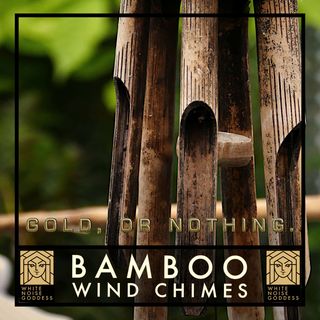 Bamboo Wind Chimes | White Noise | ASMR & Relaxation