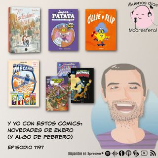 Y yo con estos comics con @estasbarbas: Novedades de enero (y algo de febrero) de @BlackieBooks @MamutComics @DolmenEditorial @KodomoComics