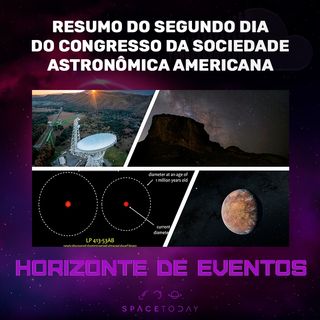 Horizonte de Eventos - Episódio 49 - Resumo do Segundo Dia do Congresso da Sociedade Astronômica Americana