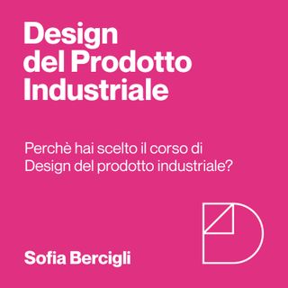 Intervista a Sofia, iscritto al 2° anno in Design del prodotto industriale Università  di Bologna