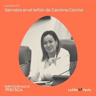 Huevos Revueltos servidos en el teflón de Carolina Corcho